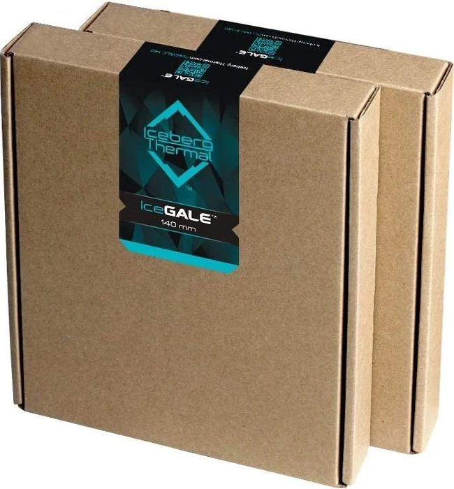 Iceberg Thermal IceGALE, Teal, 140mm, 2er-Pack