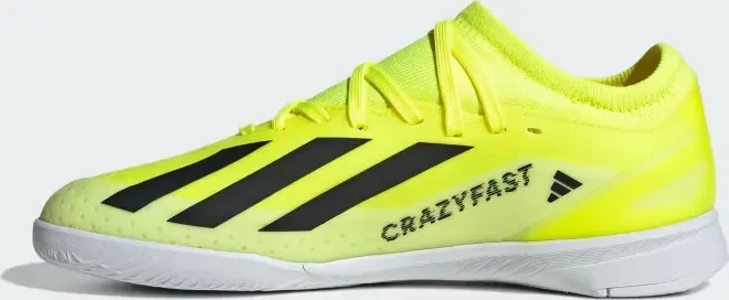 adidas X Crazyfast League IN team solar yellow 2/core black/cloud white (Junior)