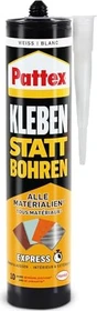 Pattex PKBEX Kleben Statt Bohren Express weiß, 390g