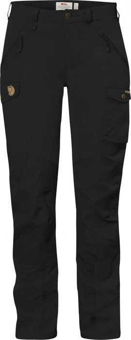 Fjällräven Nikka Curved Hose lang schwarz (Damen)