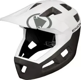 Endura SingleTrack MIPS Fullface-Helm weiß