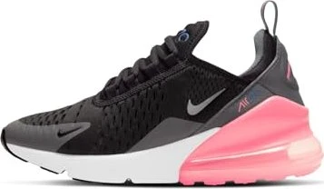 Nike Air Max 270 black/smoke grey/sunset pulse/metallic silver (Junior)