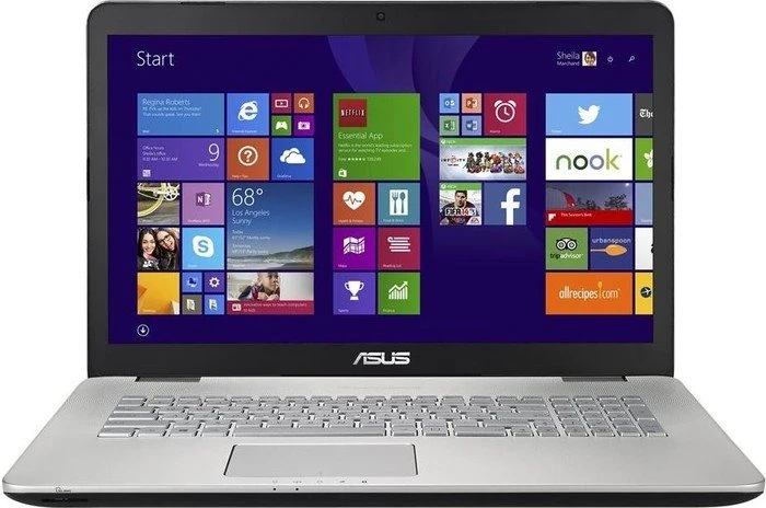 ASUS N751JX-T4032T, silber, Core i7-4720HQ, 8GB RAM, 1TB HDD, GeForce GTX 950M, DE
