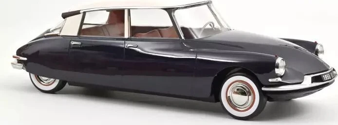 Norev Citroën DS 19 1955 violet/beige