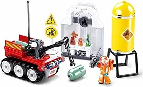 Sluban Fire Feuerwehr Gefahrgut Roboter