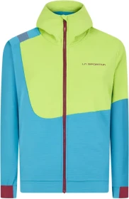 La Sportiva Mood Hoody Jacke topaz/lime green (Damen)
