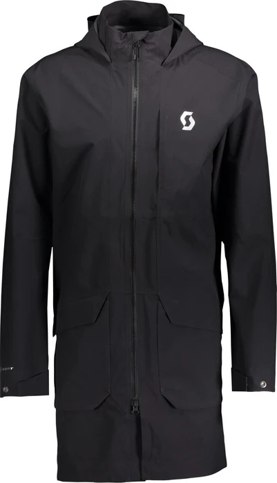 Scott Rain Coat FT Funktionsjacke schwarz/grau (Herren)