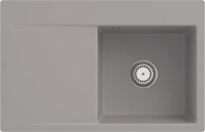 Villeroy & Boch Subway Style 45 Flat flächenbündig Becken rechts fossil