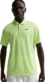 Nike Court Dri-FIT Tennis Funktionsshirt kurzarm light liquid lime/black (Herren)