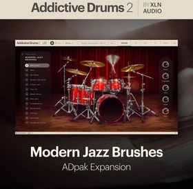 XLN Audio ADpak Modern Jazz Brushes Plugin für Addictive Drums (englisch) (PC/MAC)