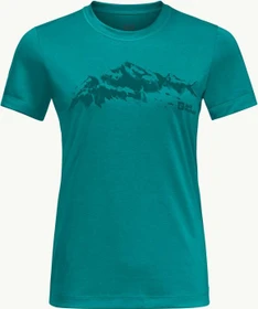 Jack Wolfskin Hiking Funktionsshirt kurzarm petrol (Damen)