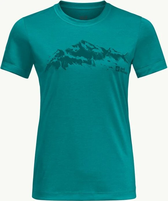 Jack Wolfskin Hiking Funktionsshirt kurzarm petrol (Damen)
