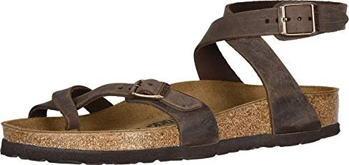 Birkenstock Yara Nubukleder geölt habana (Damen)