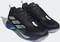 adidas AVACOURT core black/silver metallic/lucid blue (Damen) Vorschaubild