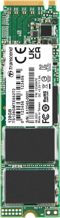 Transcend MTE652T2 SSD 64GB, M.2 2280 / M-Key / PCIe 3.1 x4