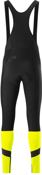 Gonso Essential Bib Tight Softshell Fahrradhose lang safety yellow (Herren)