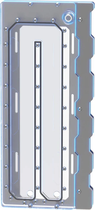 Singularity Computers Wraith 2.0 Elite, Silver, Distro-Plate, Verteilerplatte