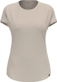 Odlo Essentials Natural Funktionsshirt kurzarm silver cloud melange (Damen)