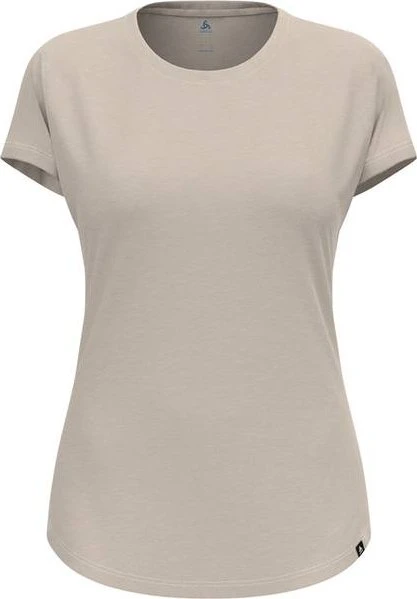 Odlo Essentials Natural Funktionsshirt kurzarm silver cloud melange (Damen)
