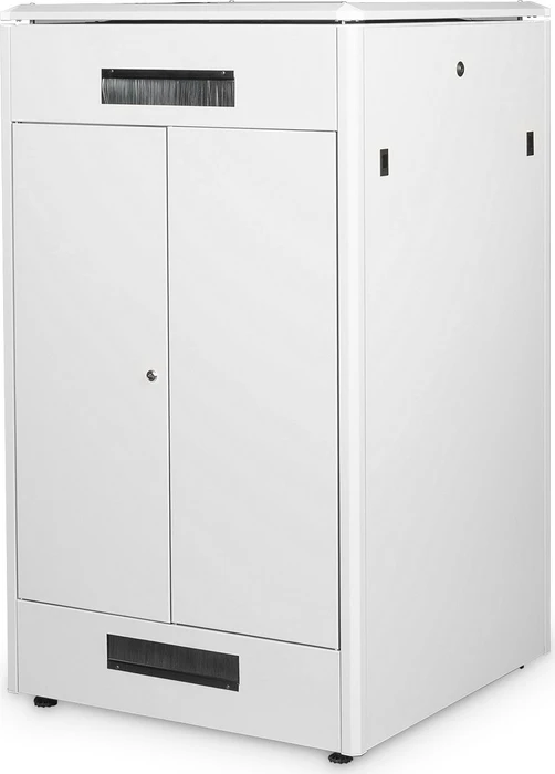 Digitus Professional Unique Serie Serverschrank 26HE, Sicherheitsglastür, IP2X, grau, 800mm tief