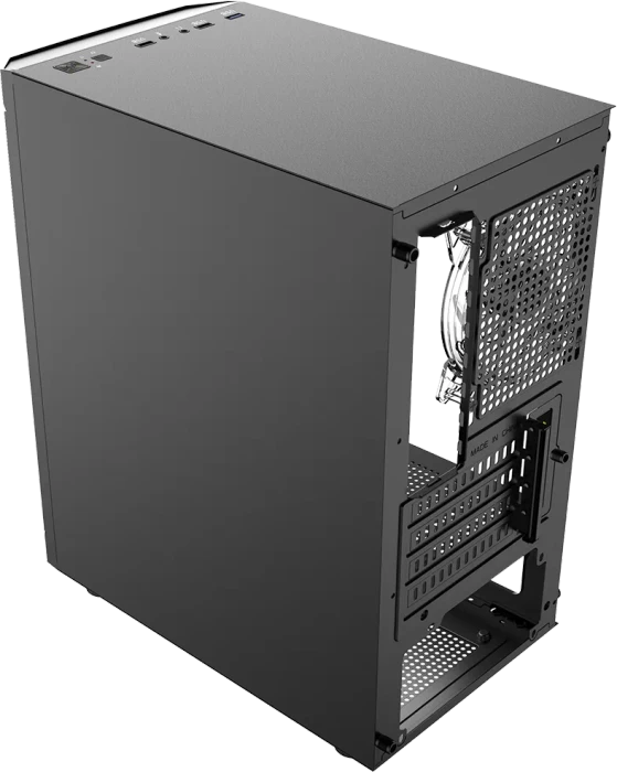 Logic Concept Aramis ARGB Mini Black, Glasfenster