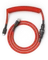 Glorious Coiled Cable USB-C auf USB-A, Tastaturkabel (Spiral-Textilkabel), 1.37m, Crimson Red Vorschaubild