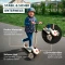 Hudora Tri Kickboard mocha Vorschaubild