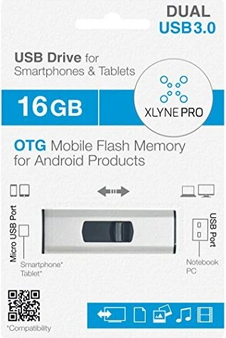 Xlyne OTG Retractable Dual Key