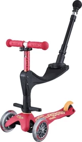 Micro Mini Micro 3in1 Deluxe Plus Kickboard rubin red