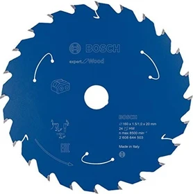 Bosch Professional Expert for Wood Kreissägeblatt 24Z, 160x1x20mm, 1 Stück