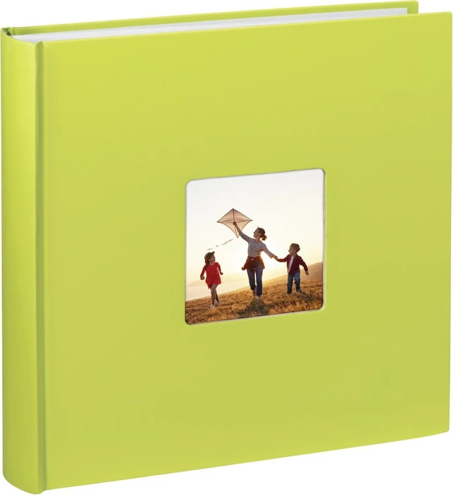 Hama Jumbo Fotoalbum, 30x30, 100 weiße Seiten, Fine Art grün