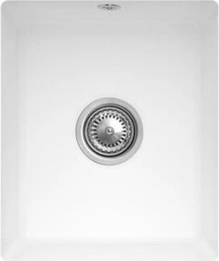 Villeroy & Boch Subway 50 SU Unterbau Becken mittig mit Ablauffernbedienung stone white
