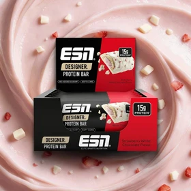 ESN Designer Bar Strawberry White Chocolate 540g (12x 45g)