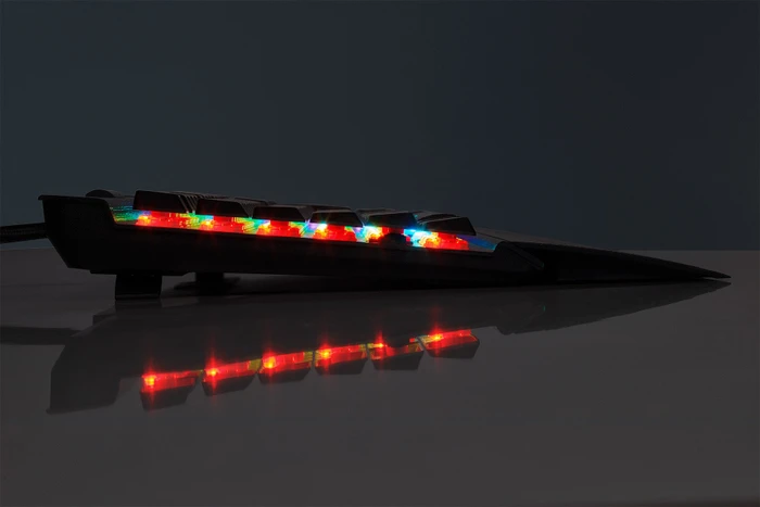 Corsair Gaming K70 RGB MK.2 Low Profile Rapidfire, MX LOW PROFILE RGB SPEED, USB, DE