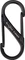 Nite Ize S-Biner Edelstahl Materialkarabiner 40x16mm schwarz, 2 Stück Vorschaubild