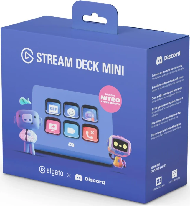Elgato Stream Deck Mini Discord Edition, violett, USB-A