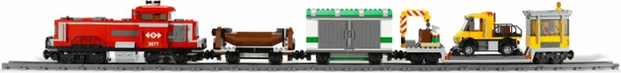 LEGO City Züge - Roter Güterzug