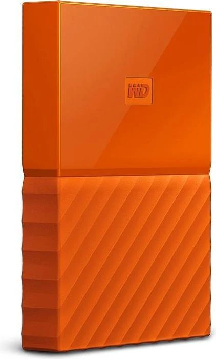 Western Digital WD My Passport Portable Storage orange 2TB, USB 3.0 Micro-B