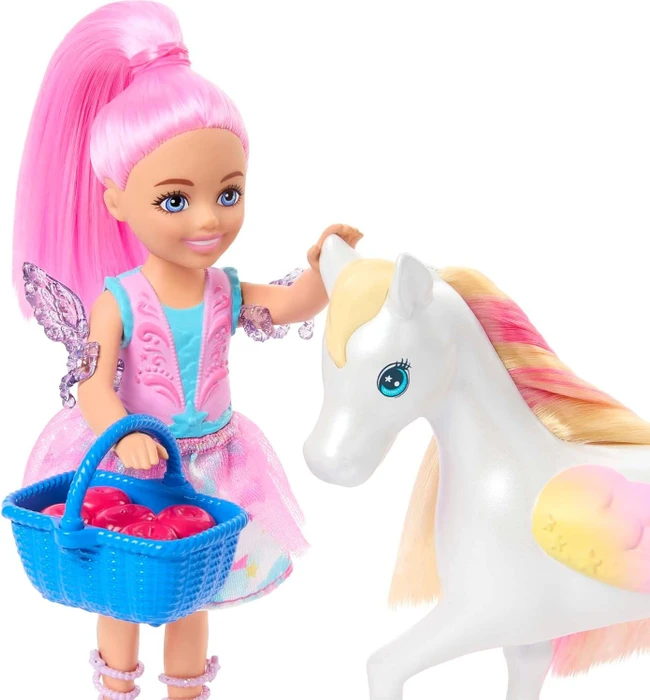Mattel Barbie - Chelsea Ein Verborgener Zauber Chelsea und Baby-Pegasus