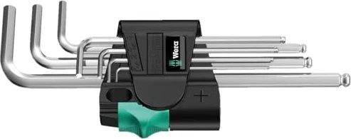 Wera 950 PKL/7 SM N Innensechskant Winkelschlüsselsatz, 7-tlg.