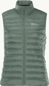 Jack Wolfskin Pack&Go Down Funktionsweste picnic green (Damen)