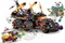 LEGO Monkie Kid - Red Sons Inferno-Truck Vorschaubild