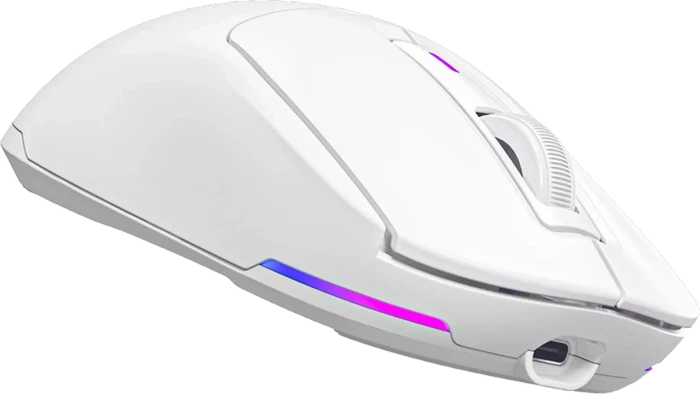 Lorgar MSA10W Wireless Gaming Mouse Advanced weiß, USB/Bluetooth