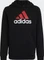 adidas Essentials Two-Colored Big Logo Cotton Hoodie black/better scarlet/white (Junior) Vorschaubild