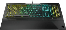 Roccat Vulcan Pro, LEDs RGB, schwarz, Titan Optical Linear, USB, DE