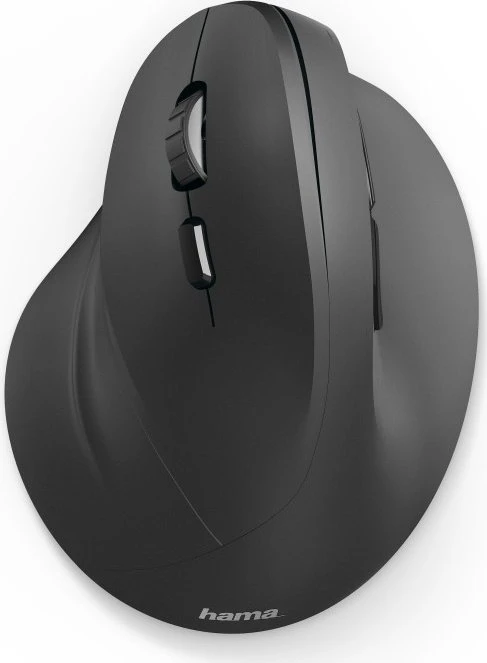 Hama EMW-500L Vertical Wireless Maus schwarz, Linkshänder, USB
