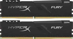 Kingston FURY schwarz UDIMM 16GB Kit, DDR4-2400, CL15-15-15, 1RX8
