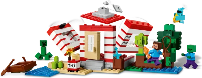 LEGO Minecraft - Das TNT-Dschungelhaus