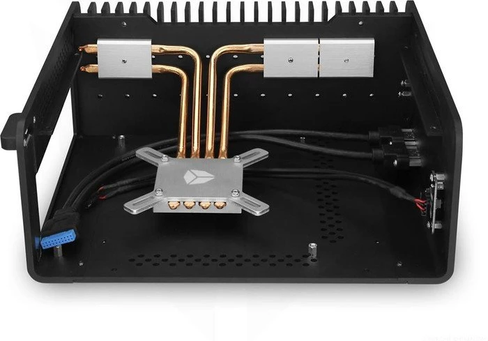 Streacom FC8 Alpha Optical, schwarz, Mini-ITX