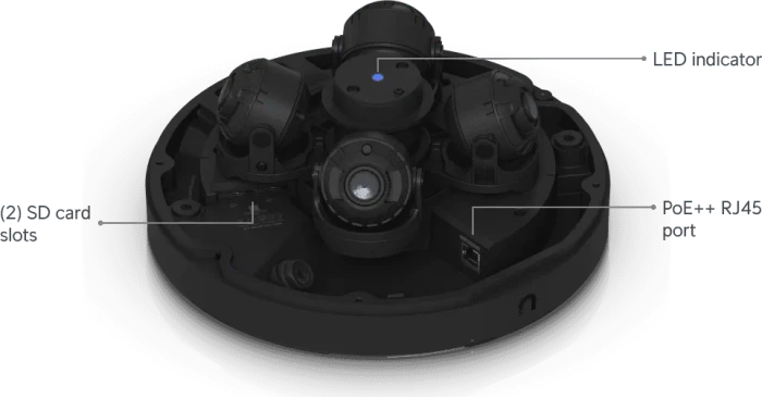 Ubiquiti AI Multi Sensor 4 schwarz